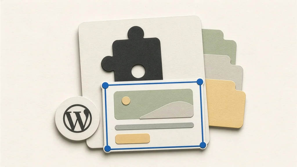 Ein eigenständiges WordPress-Plugin stellt einen individuell entwickelten Gutenberg-Projektblock im Editor bereit.